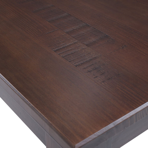 SandRidge 63" Dining Table | Mahogany | Detail