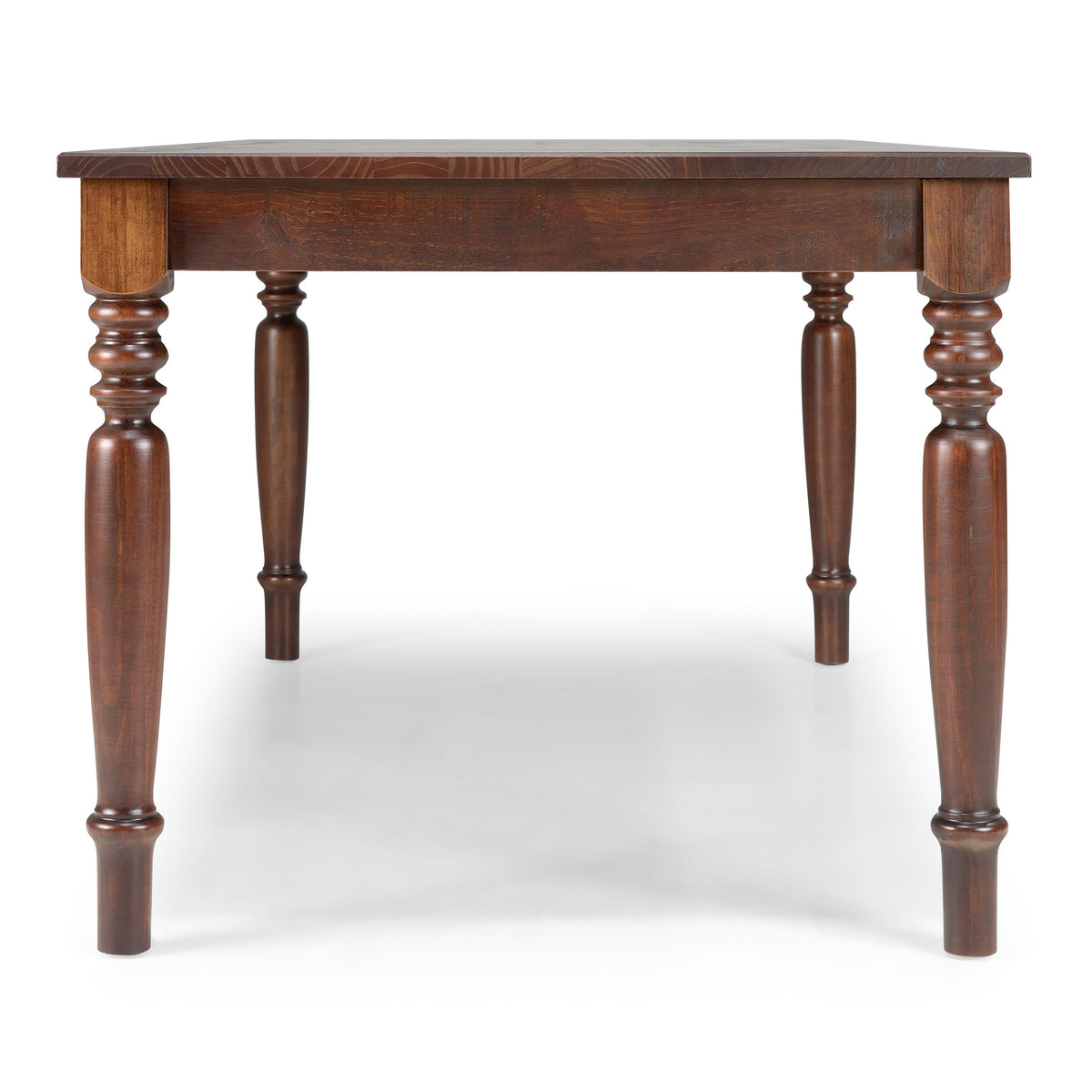 SandRidge 63" Dining Table | Mahogany | Side