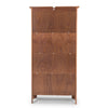 Sunrise Accent Cabinet – 2 Doors with Glass, Solid Pine 71" Tall | Rustic Elegance