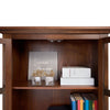 Sunrise Accent Cabinet – 2 Doors with Glass, Solid Pine 71" Tall | Rustic Elegance